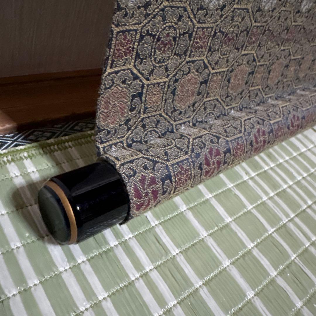 六字名号 南無阿弥陀佛 滴水 浄土真宗 掛け軸 仏具 骨董品 仏壇 掛軸