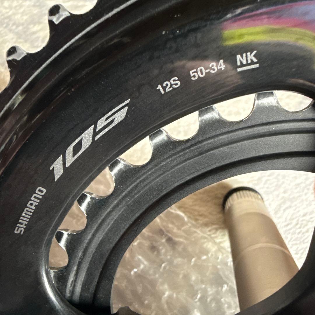 シマノ 105 r7100クランクセット 12s 50-34 170mm - メルカリ