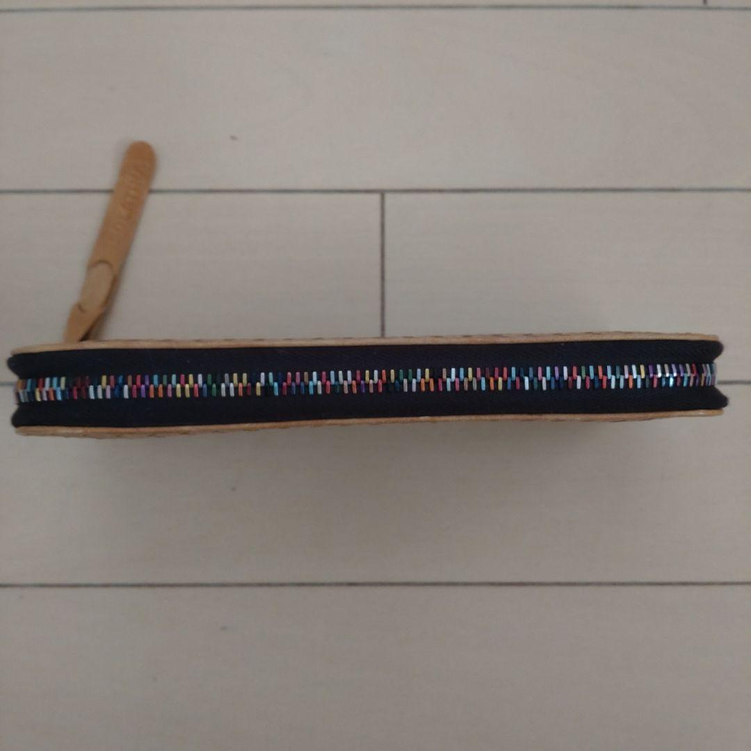 ソラチナ SOLATINA 編み込みデザイン 長財布 ベージュ - メルカリ