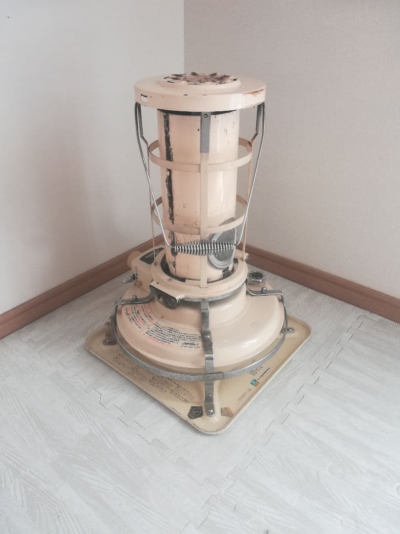 【希少初期モデル】 アラジンブルーフレーム　ストーブ　 J390001 ホワイト アラジン / Aladdin ブルーフレームヒーター 石油ストーブ 39型