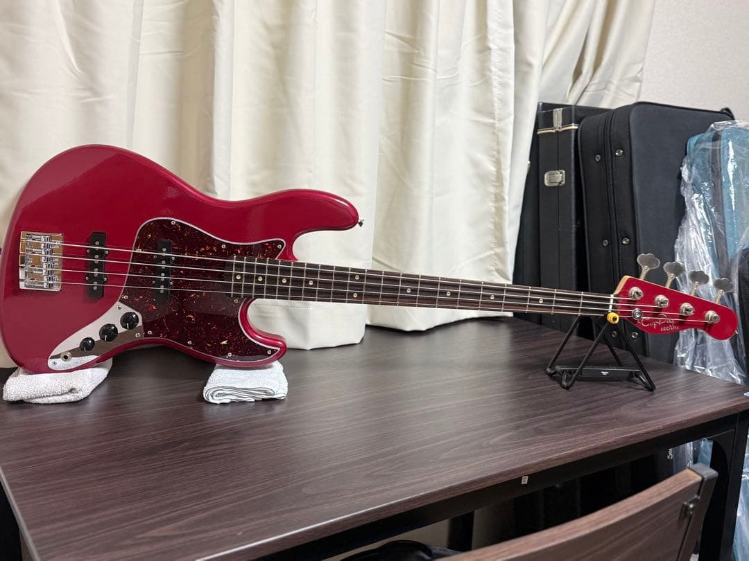 あいこ様専用】SGcrafts Top dog ジャズベース【弦交換セット - メルカリ