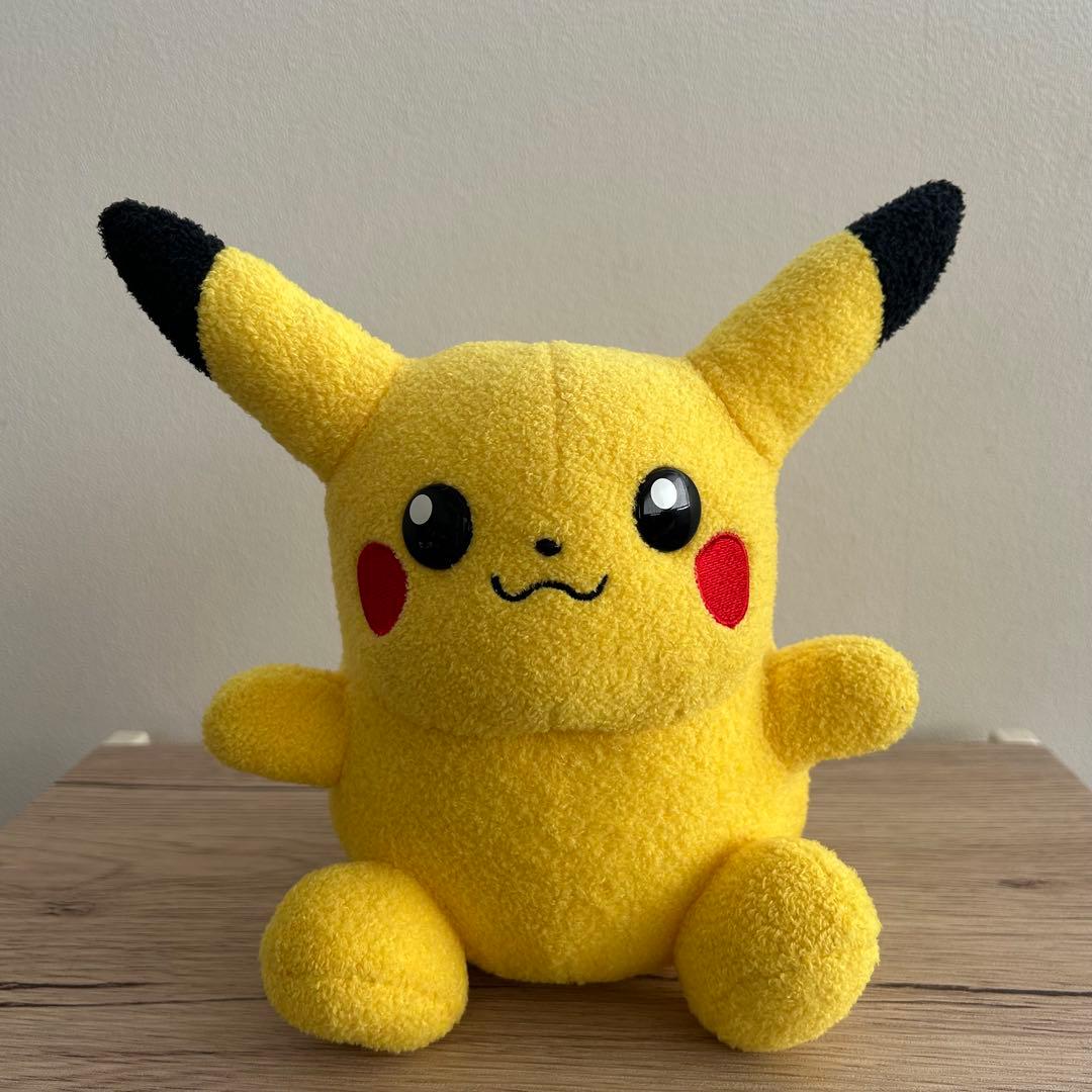 ポケモン限定　フワフワポケドール　ピカチュウ　キモリ　ミズゴロウ