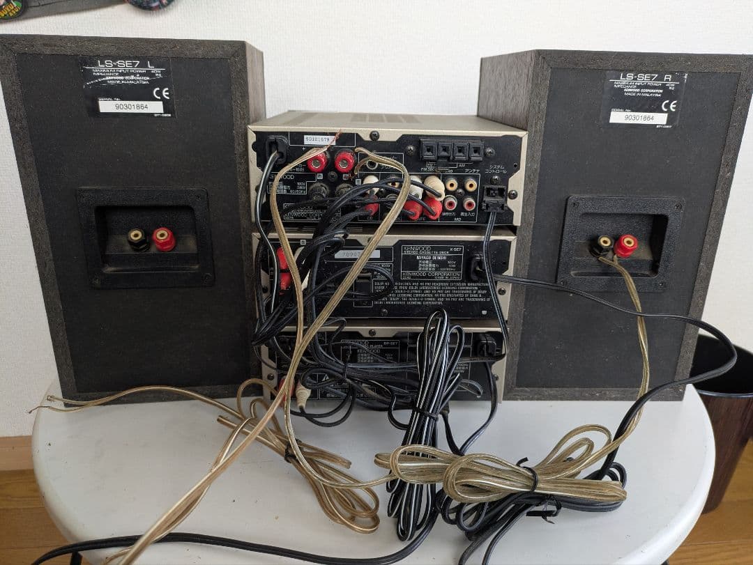 KENWOOD R-SE7.X-SE7.DP-SE7 ミニコンポ - メルカリ