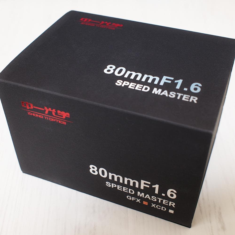 新品 中一光学 SPEEDMASTER 80mm F1.6 フジフイルム GFX 新品)中一光学 SPEEDMASTER 80mm F1.6 (フジフイルムGFX用)（商品ID