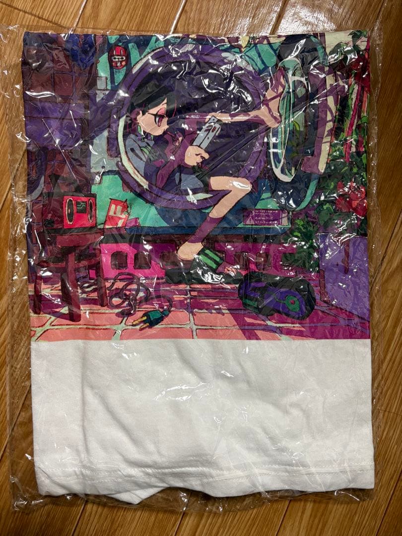 ずっと真夜中でいいのに。HP TOP TEE 白黒　Mサイズ