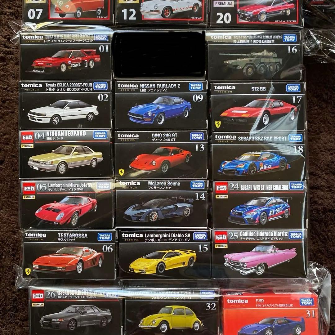 トミカ　プレミアムシリーズ36台　バラ売り可能　⭐︎値下げ⭐︎