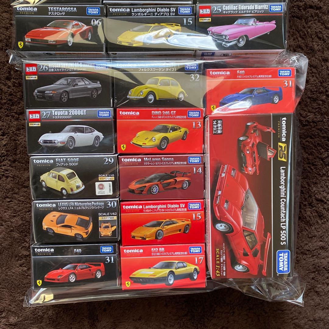 トミカ　プレミアムシリーズ36台　バラ売り可能　⭐︎値下げ⭐︎