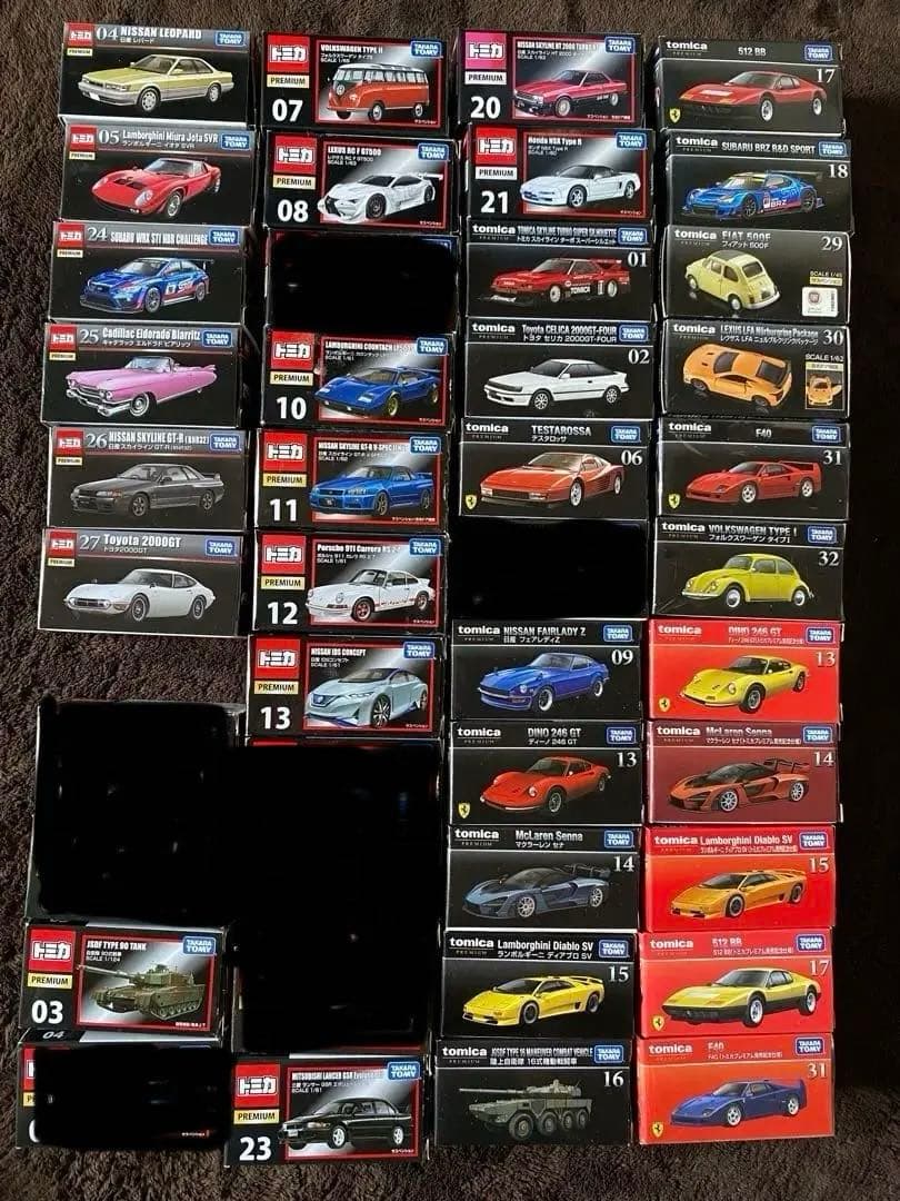 トミカ　プレミアムシリーズ36台　バラ売り可能　⭐︎値下げ⭐︎