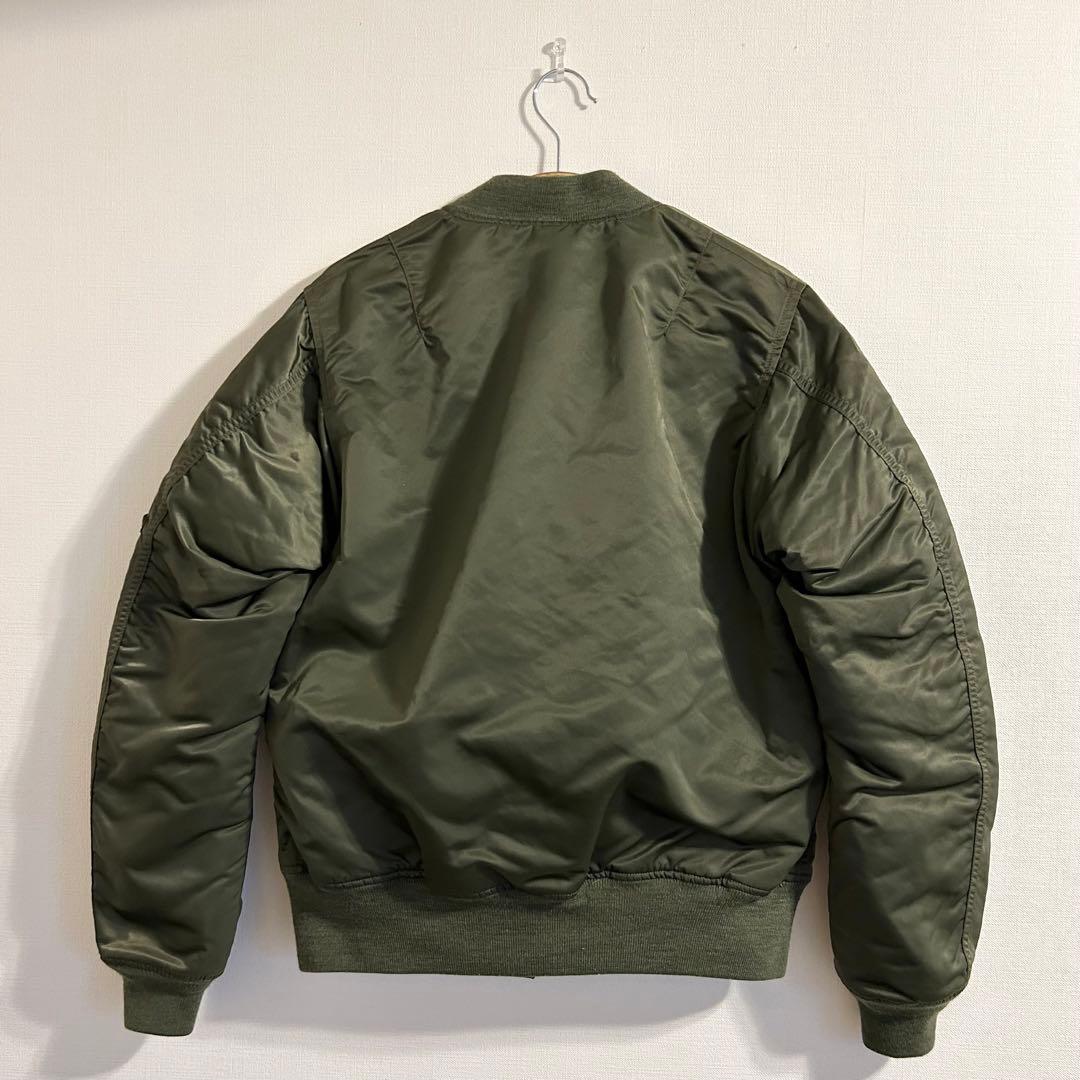H.R.MARKET MA-1 フライトジャケット 短丈 オリーブ 日本製 2