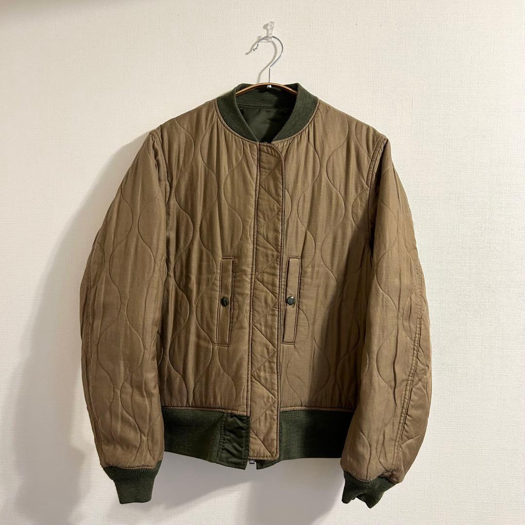 H.R.MARKET MA-1 フライトジャケット 短丈 オリーブ 日本製 2