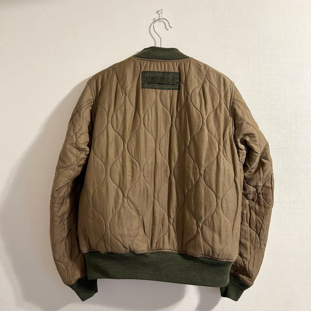 H.R.MARKET MA-1 フライトジャケット 短丈 オリーブ 日本製 2