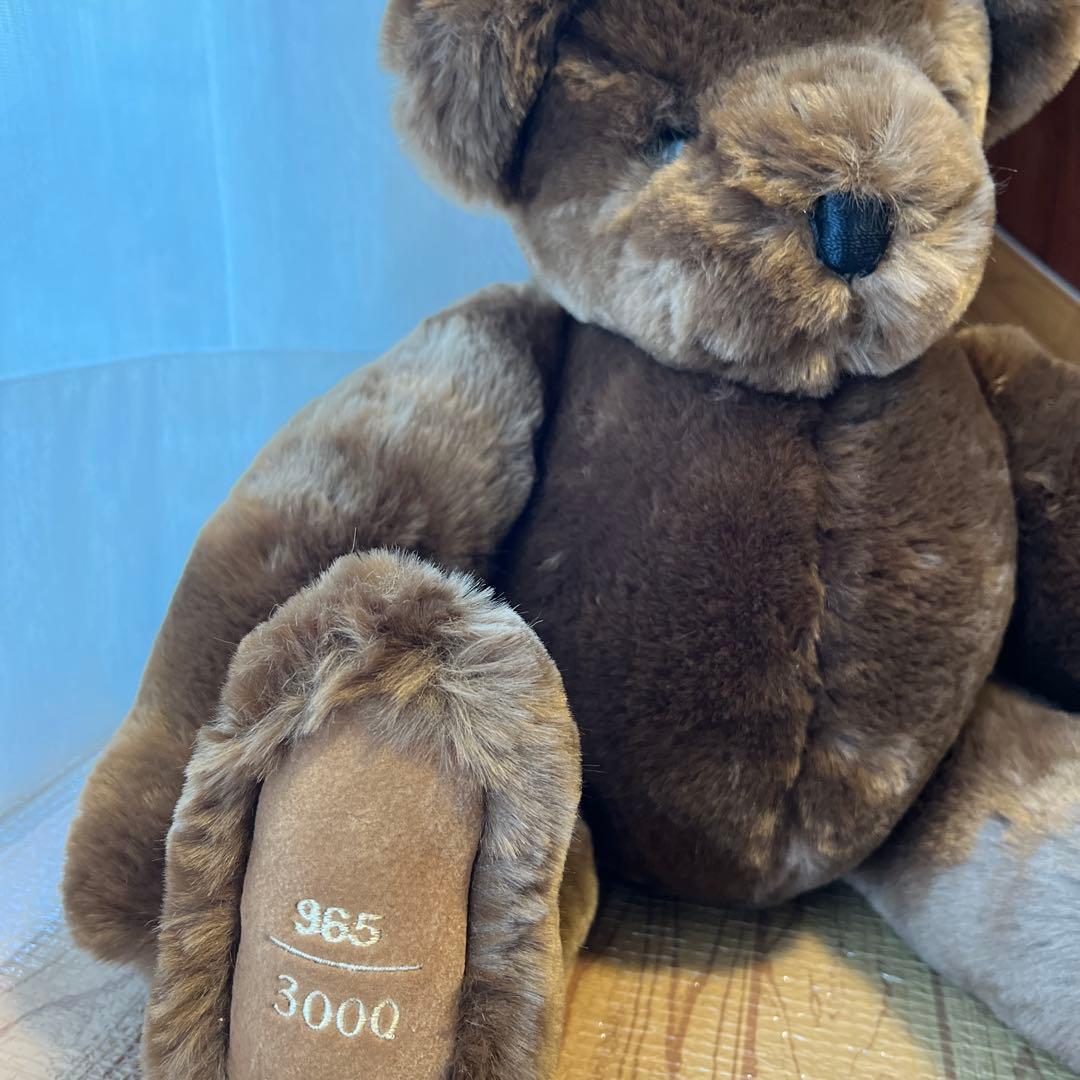 ぬいぐるみ 1998年製 965/3000 ノースアメリカンベア