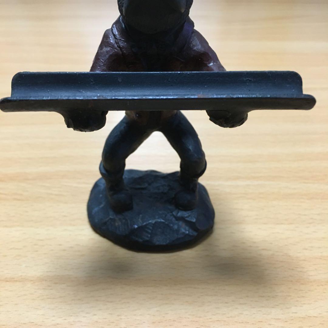 1286 ブルドック 文鎮 ペン置き 鉄 金属製 - メルカリ