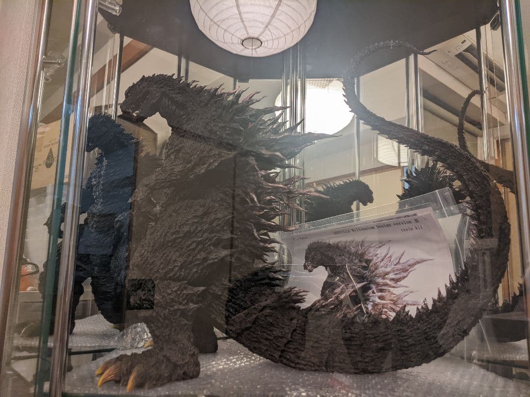 T'sFacto　ゴジラ　ミレニアムデザインver.Ⅱ　 顔周辺改造　 完成品