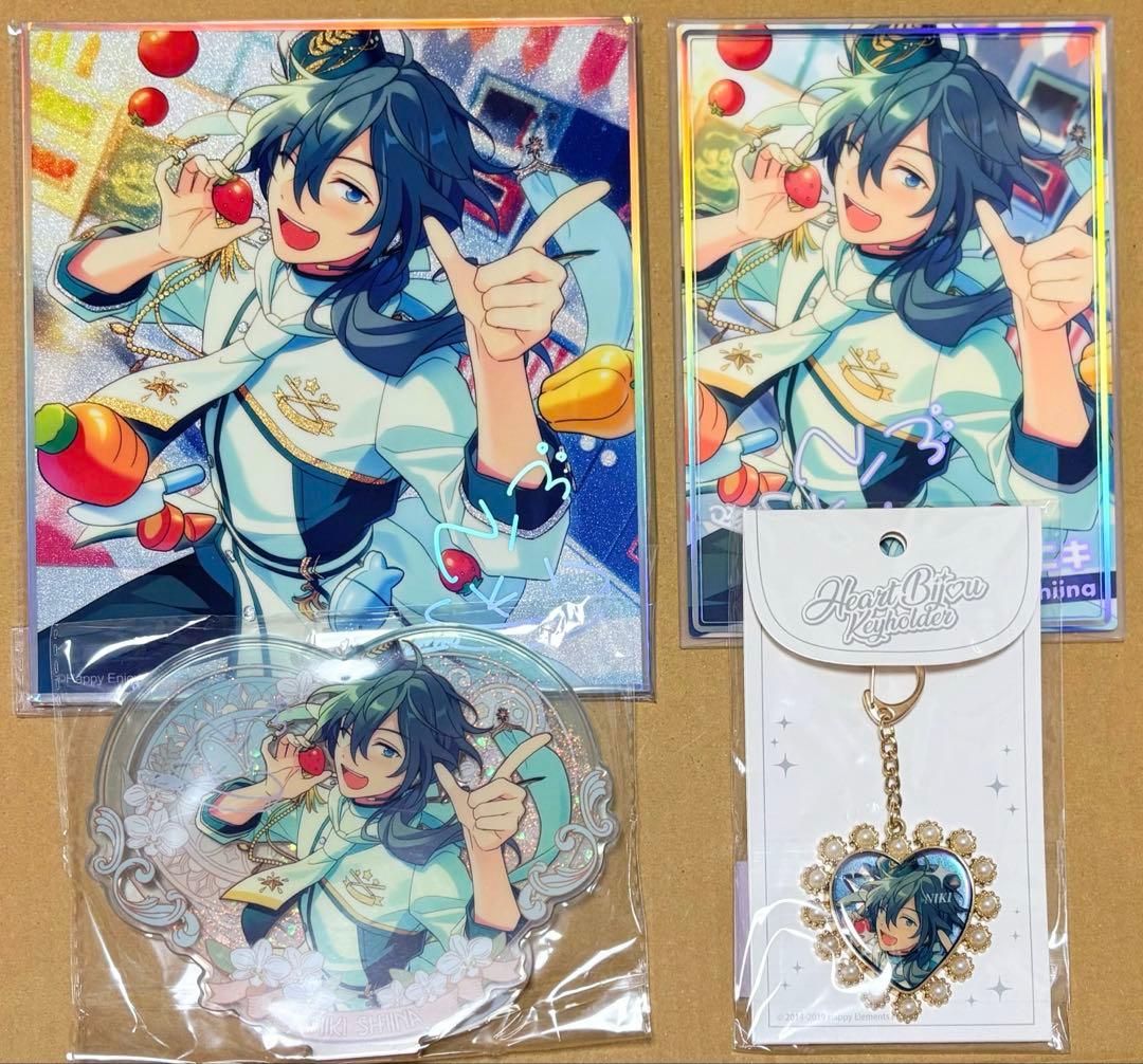 あんスタ 椎名ニキ 缶バッジ 花の契約 ぱしゃっつP.A.shots!!笑門来福