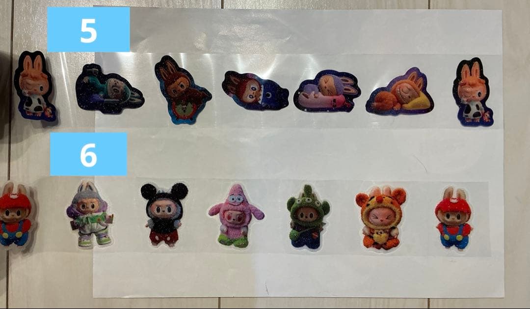 1/27更新　ロールシール　切り売り　ALL100円　ラブ