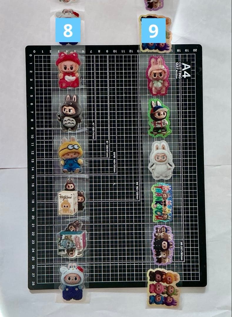 1/27更新　ロールシール　切り売り　ALL100円　ラブ