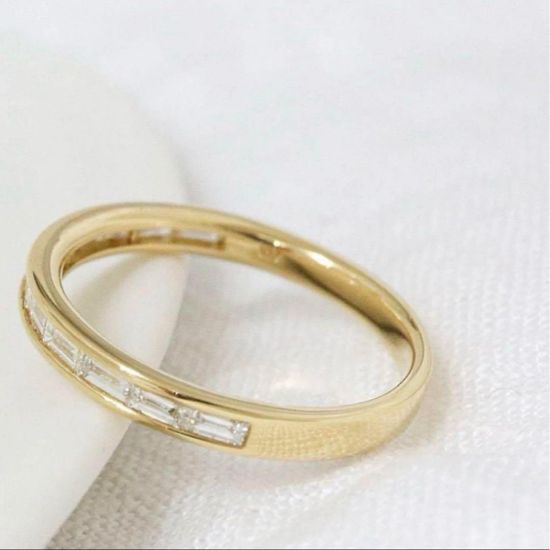 orb jewelry k18PG ダイヤモンド ハーフエタニティ 0.3ct