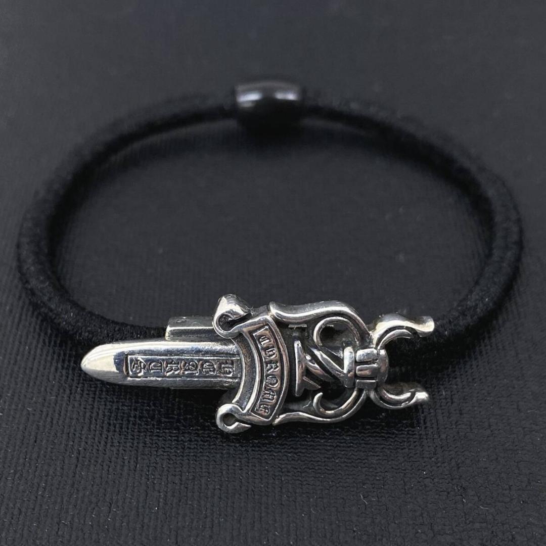 CHROME HEARTS シルバー 925 ダガー ヘアゴム ブレスレット CHROME HEARTS クロムハーツ ダガー ヘアゴム ブレスレット | chromehearts