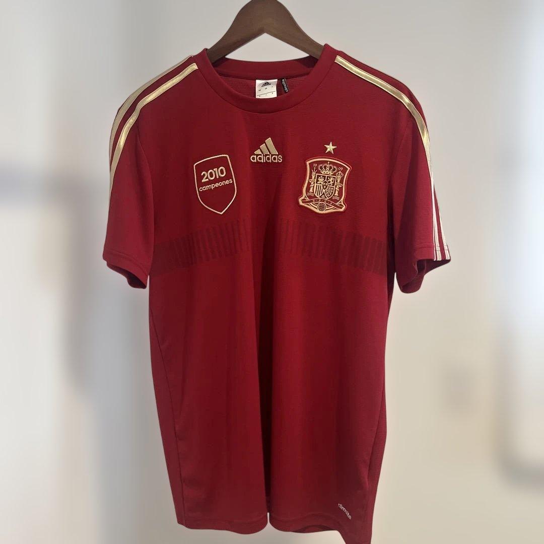 adidas スペイン代表 2010年ワールドカップジャージ - メルカリ