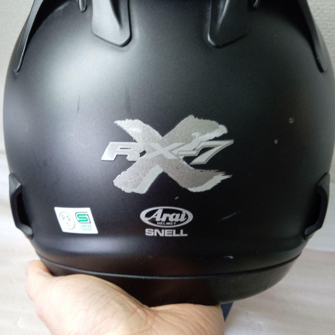 Arai RX7フルフェイスヘルメット マットブラック - メルカリ