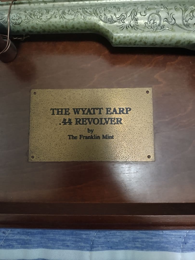 フランクリンミント WYATT EARP 44 リボルバー【観賞用】【本日限定】