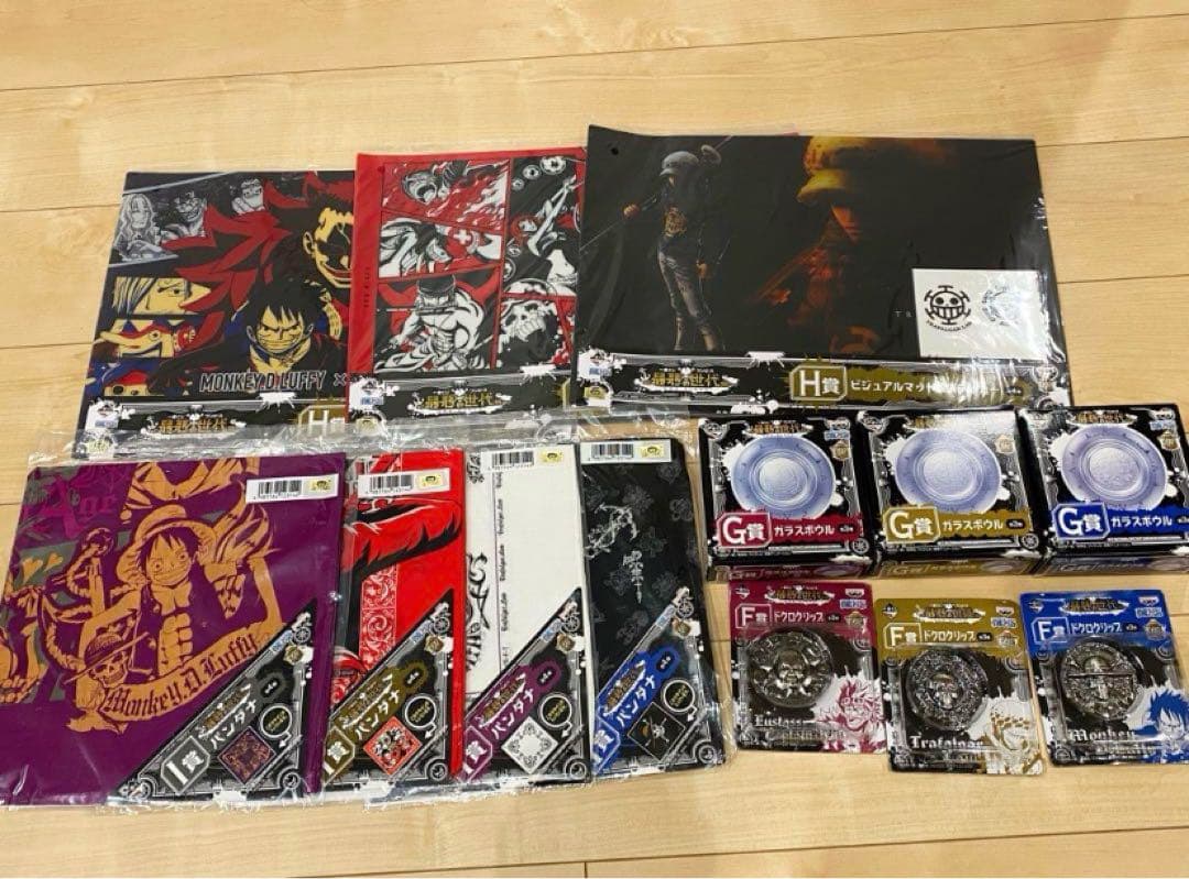 ONEPIECE 1番くじ パンクハザード ドレスローザ 最悪の世代 まとめ売り