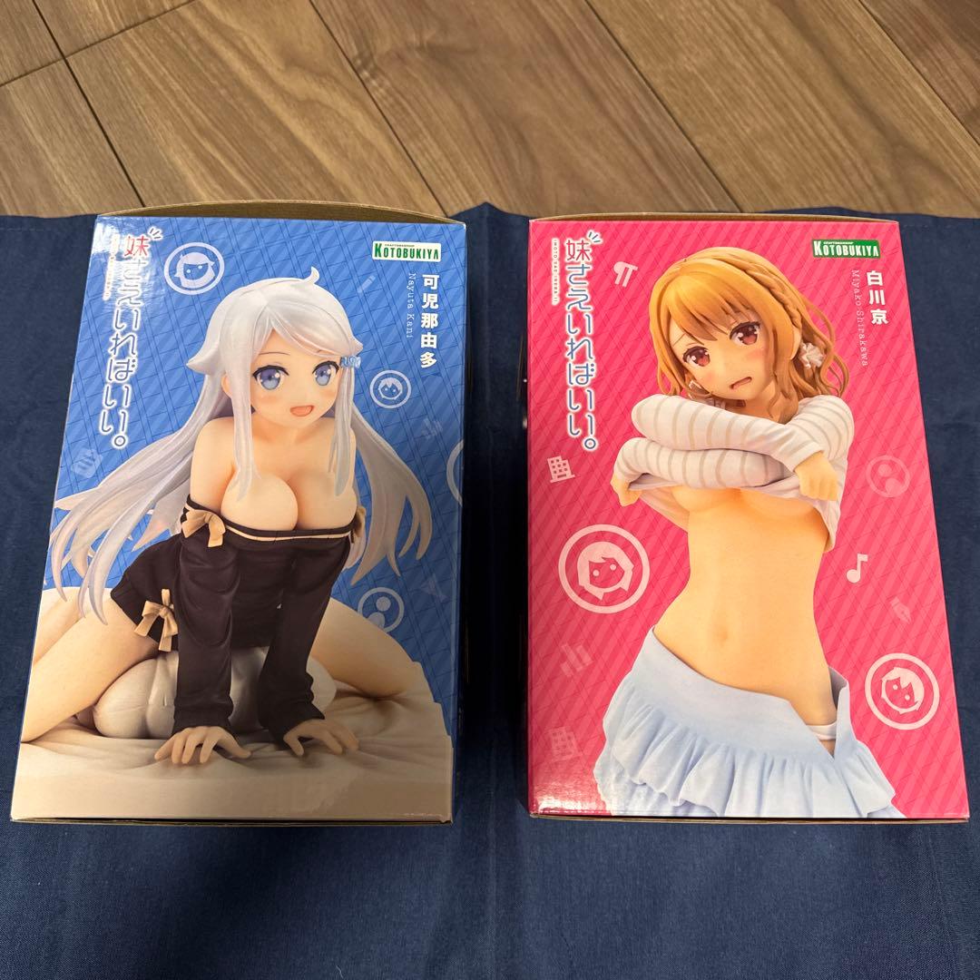 新品未開封　妹さえいればいい 可児那由多 白川京 フィギュア　顔パーツ特典付き