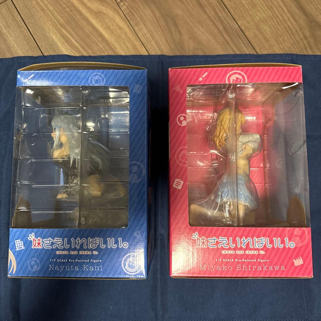新品未開封　妹さえいればいい 可児那由多 白川京 フィギュア　顔パーツ特典付き