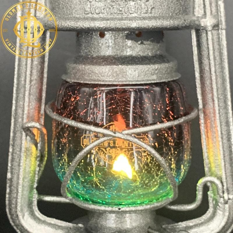 限定】クラックグラス グレー/エメグリ Feuerhand ホヤ 276