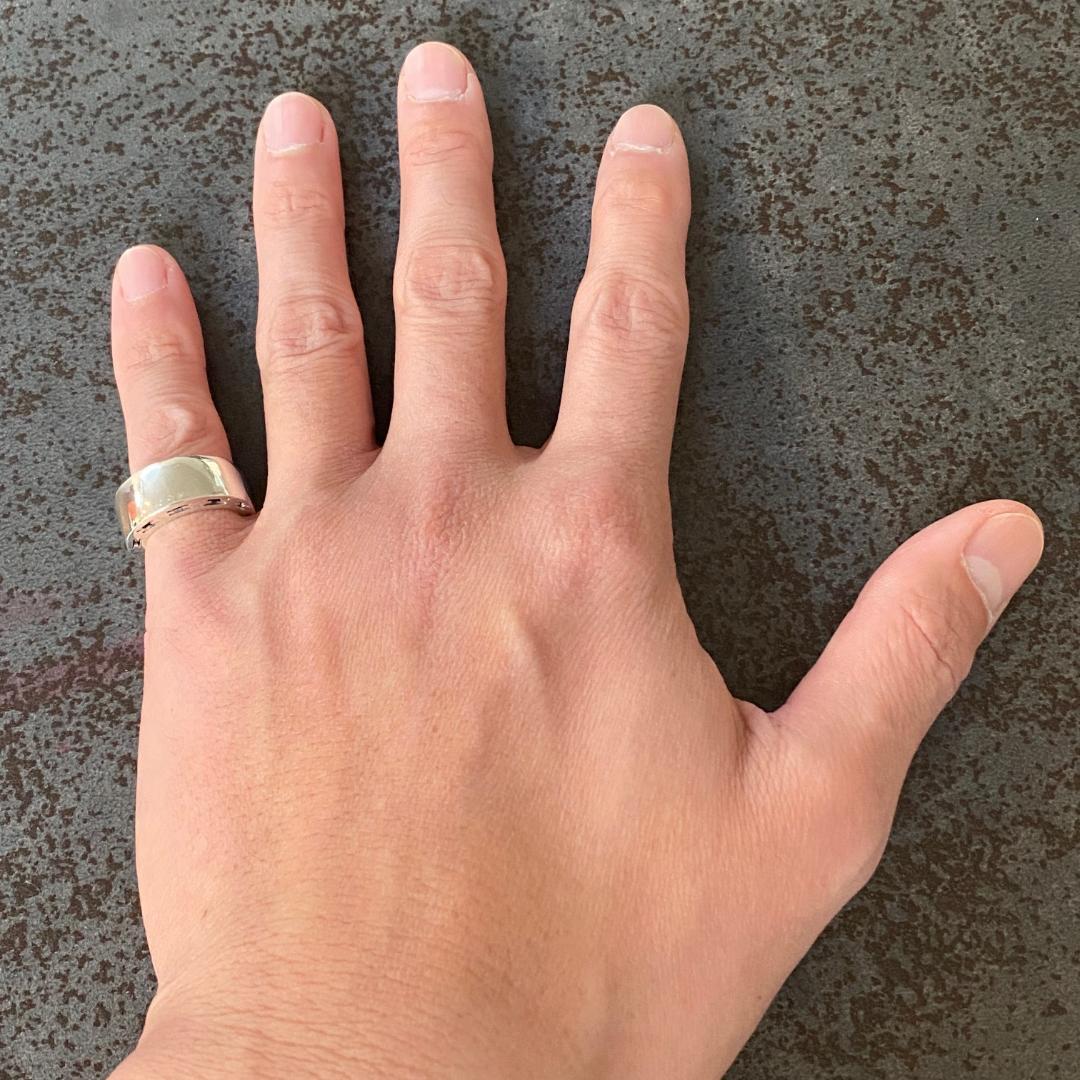 希少 マルジェラ期 エルメス クラルテ リング 50（約10号）シルバー925