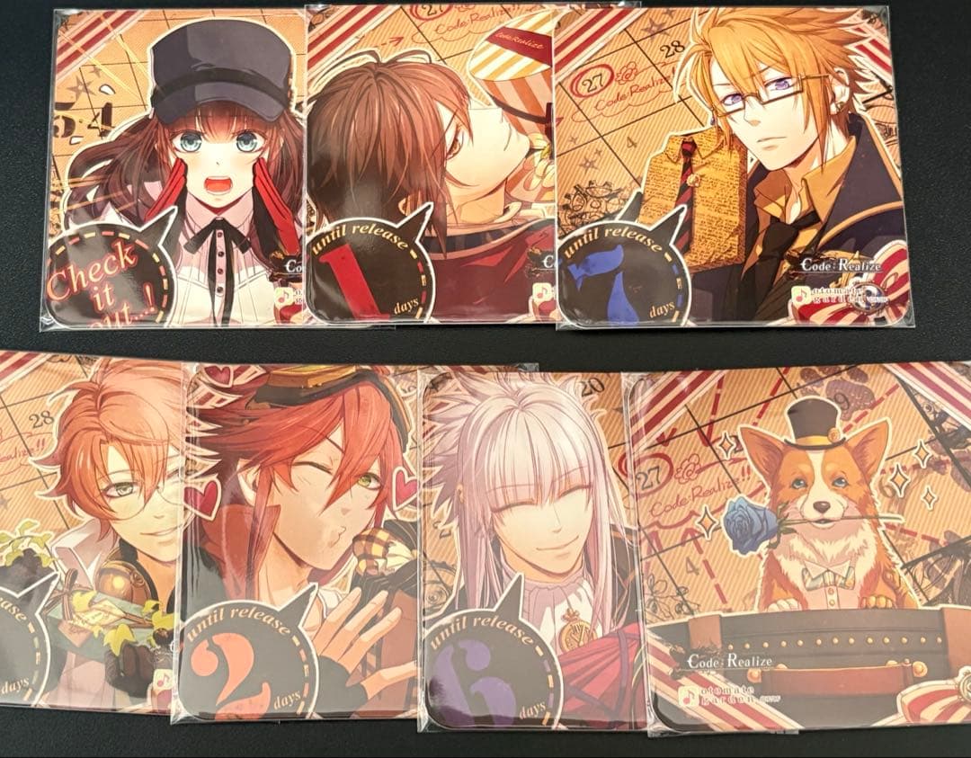 【匿名配送】Code:Realize オトメイトガーデン コースター