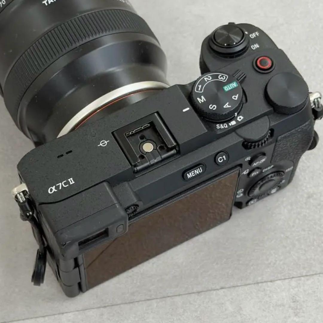 SONY α7CII ブラック ILCE-7CM2 本体+バッテリーグリップ - メルカリ