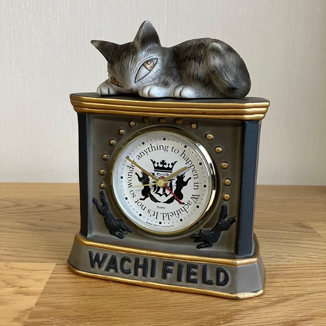 わちふぃーるど　ダヤン  陶器製　置き時計　グレー　目覚まし時計 Amazon.co.jp: わちふぃーるど ダヤン 置き時計 グレー目覚まし時計