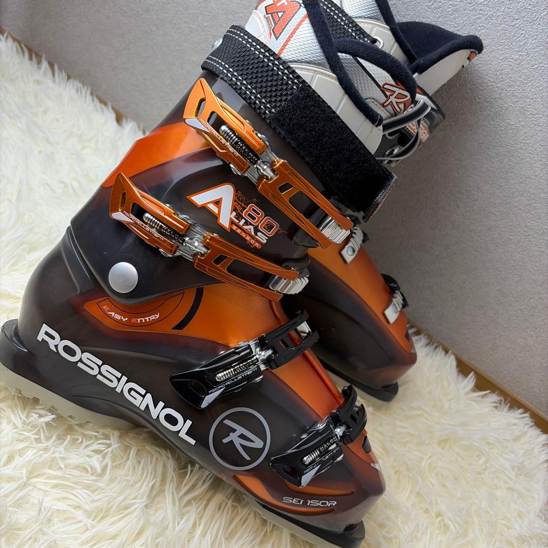 ロシニョール ROSSIGNOL 27.5cm メンズ　スキーブーツ オレンジ