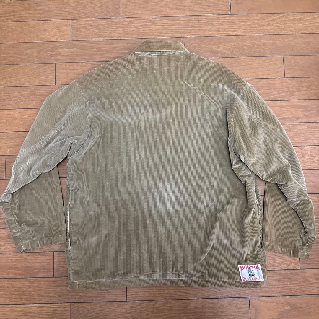 BIRDWELL コーデュロイジャケット ベージュ Lサイズ USA製 - メルカリ