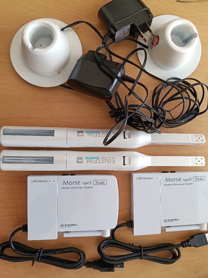 医科　歯科　口腔内カメラ　Einstein　2セット（充電器、受信機付） 口腔内カメラ 20K｜アールエフ