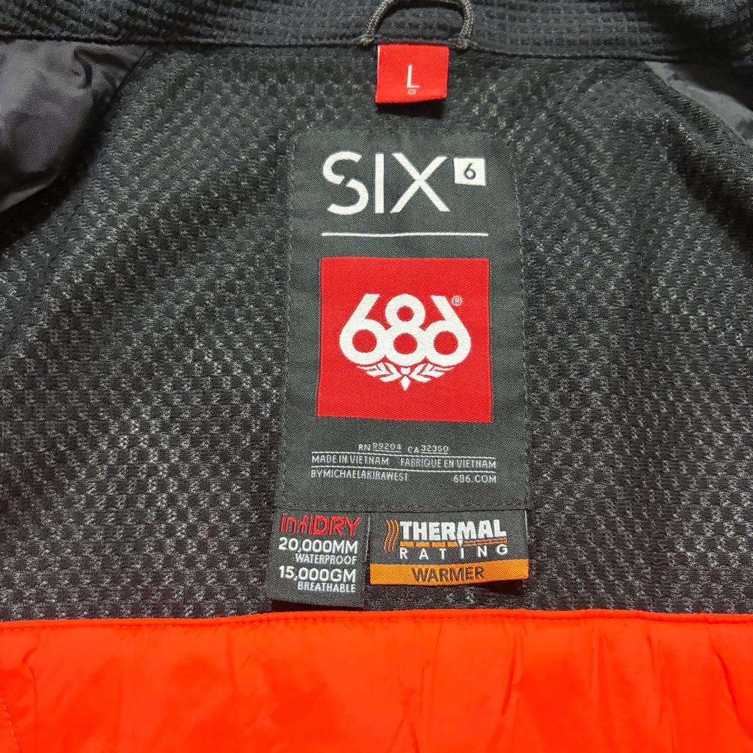 ラスク様専用686 スノーボードウェア セットアップ L迷彩カモフラ