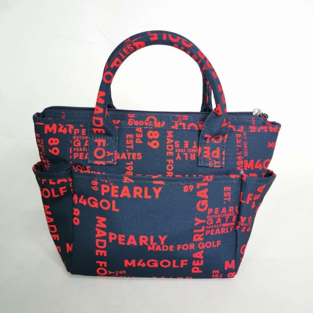 PEARLY GATES ゴルフ トートバッグ ネイビー/レッド PEARLY GATES