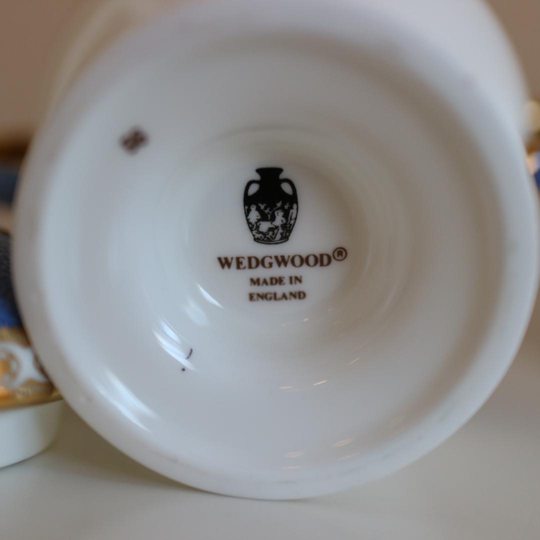 新品希少黒壺刻印ウェッジウッドユーランダーシュガーポットWEDGWOOD