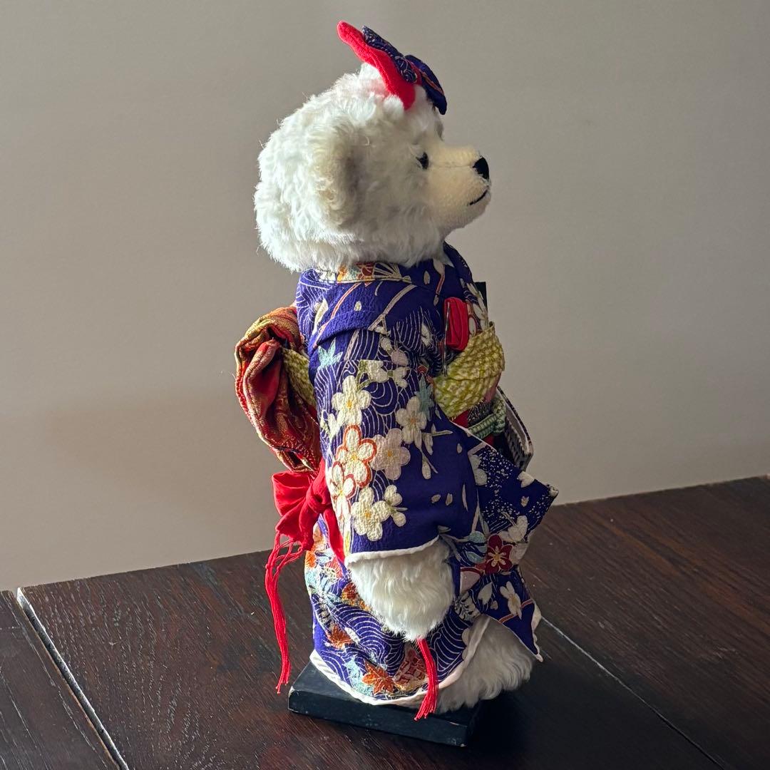 Steiffシュタイフ 千代姫テディベア2002 限定品 希少 着物 - メルカリ