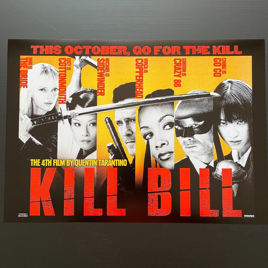 US地下鉄用ポスター『キル・ビル Vol.1』（KillBill Vol. 1） - メルカリ