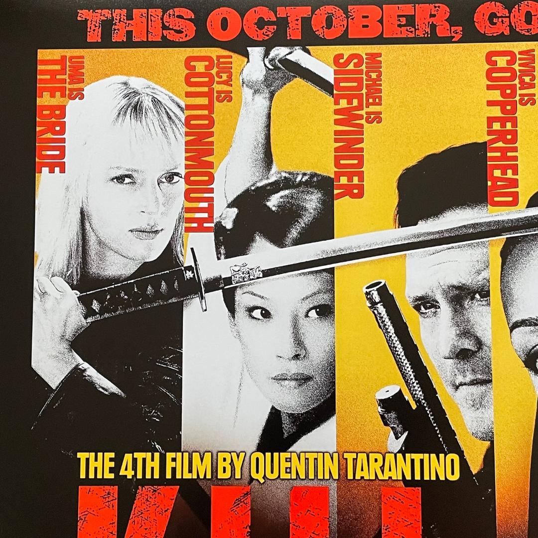 US地下鉄用ポスター『キル・ビル Vol.1』（KillBill Vol. 1） - メルカリ