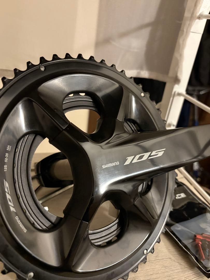 105 7100クランク52/36T 165ミリショートクランク SHIMANO ( シマノ ) クランク・クランクセット 【 R7100 105 Di2 12S