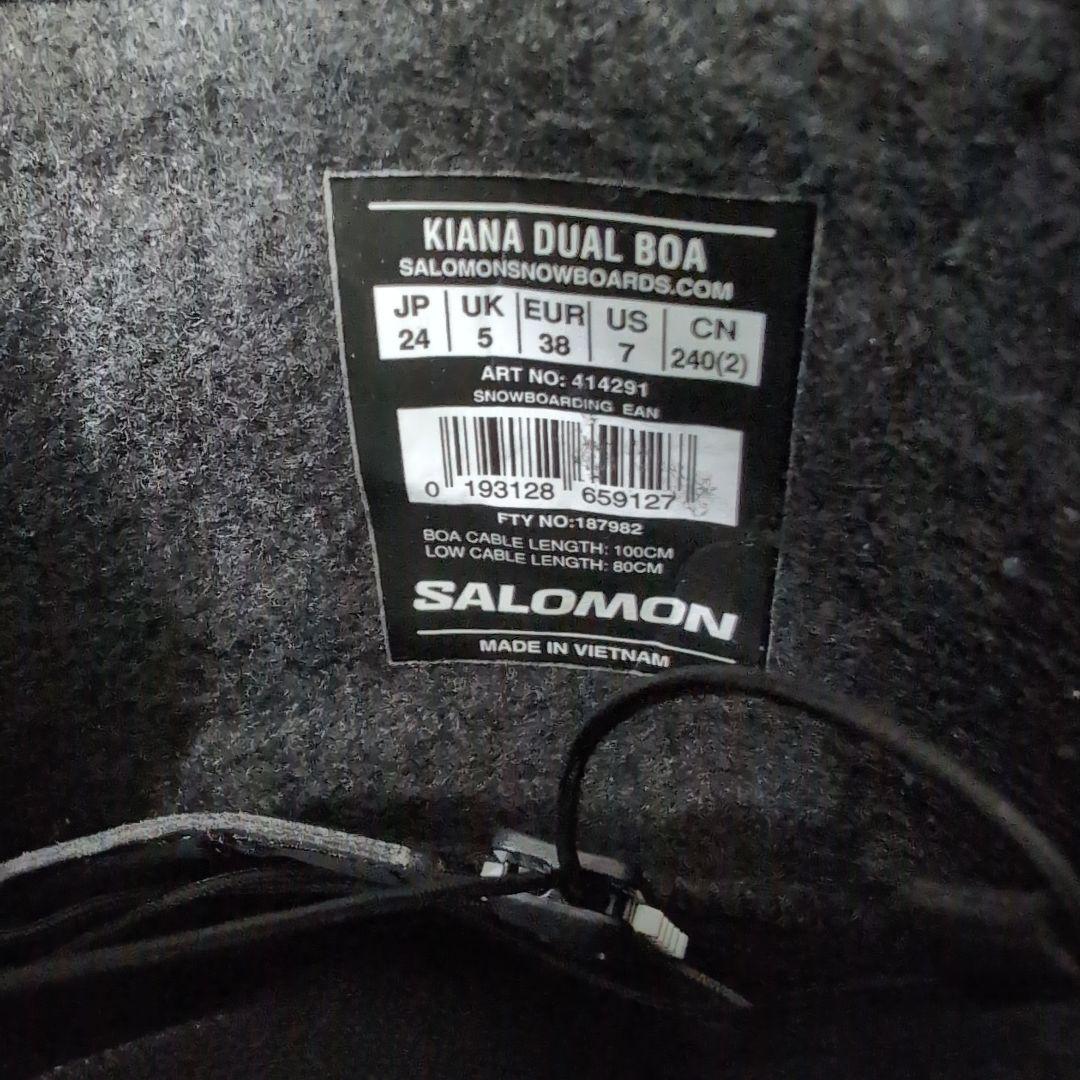 スノーボード Salomon KIANA dual BOA 24.0cm