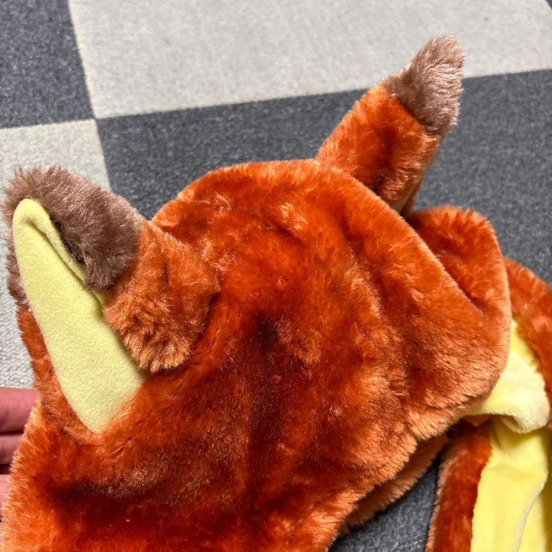 ディズニー　ファンキャップ　マフラー　手袋　ニック　ズートピア