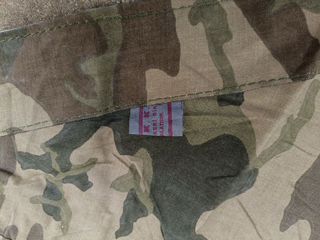 トルコ軍 山岳部隊用 軍幕 シェルターハーフ 2枚セット パップテント