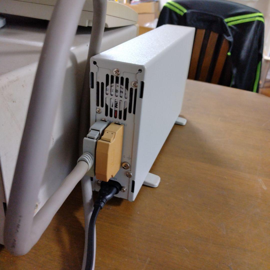 □NEC SCSI HDD 340M 箱、ケーブル、終端付 ジャンク 美品