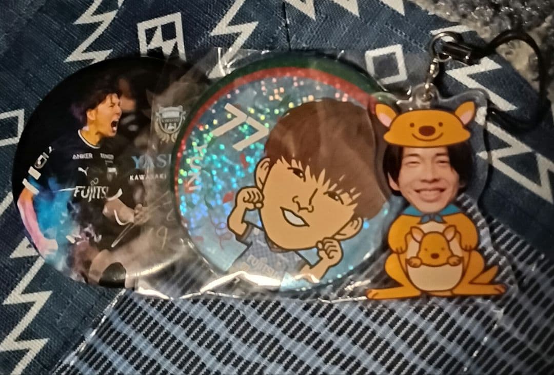 川崎フロンターレ 脇坂泰斗 山本悠樹 缶バッジ 瀬川祐輔 キーホルダー