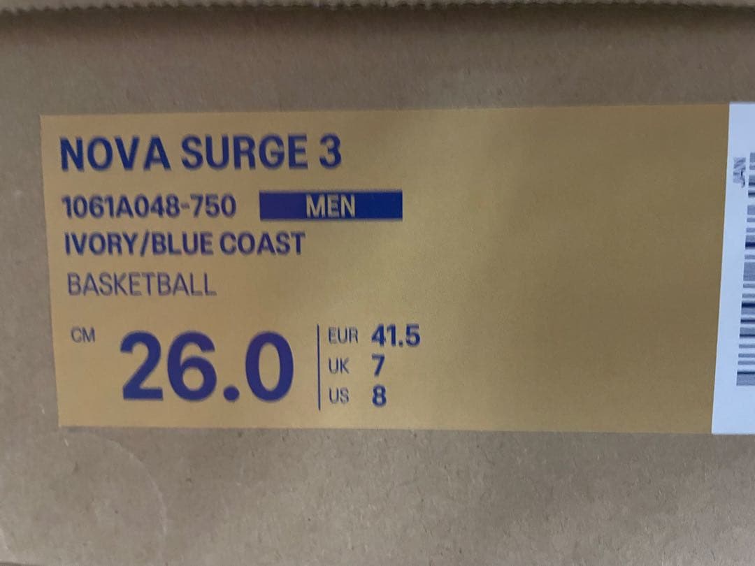 シューズ(男性用) NOVA SURGE 3 26.0cm